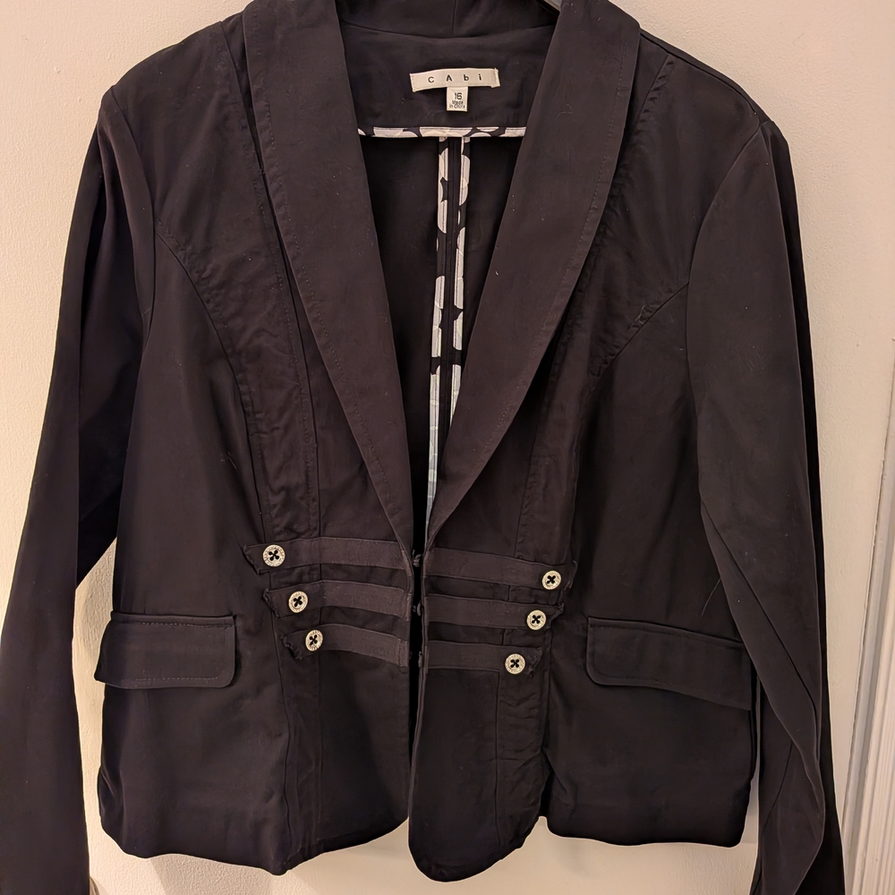 CAbi Black Women's Jacket | 16